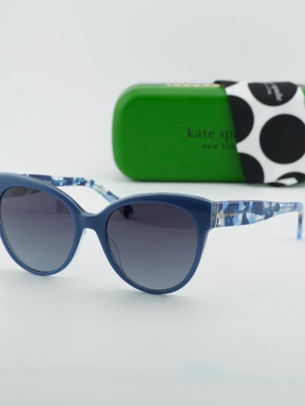 Kate Spade Blue Gradient Cat-Eye Sunglasses